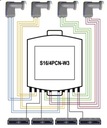 DiSEqC prepínač 16/4 Spacetronik SPD-164PCN-W3 Značka Spacetronik