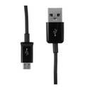 Кабель Micro USB-USB, 1 м, MicroUSB, черный