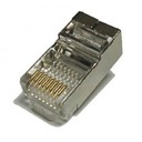 Вилка RJ45 Провод RJ-45 кат.6 - ЭКРАНИРОВАННЫЙ - 10 шт.