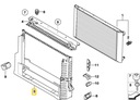 ORIGINAL BEARER RADIATOR BMW E65 E66 photo 2 - milautoparts-fr.ukrlive.com