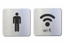Информационная доска 10х10 WC WIFI Различные дизайны