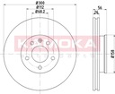 KAMOKA 1031109 DISC BRAKE photo 3 - milautoparts-fr.ukrlive.com