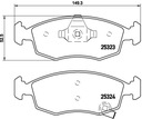 DISQUES SABOTS DE FREIN BREMBO AVANT FIAT PANDA 3 WENT. photo 3 - milautoparts-fr.ukrlive.com