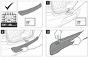 LUX COUVE-JOINT PLANCHE DE PROTECTION PARE-CHOCS NISSAN QASHQAI 2017- photo 2 - milautoparts-fr.ukrlive.com