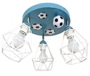 Stropné závesné svietidlo luster MUNDIAL 3 DIAMOND MODRÁ loft LED svietidlá EAN (GTIN) 5904119251061