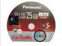 Panasonic BD-RE 25GB Printable Japan-veľký. záznam obálka CD