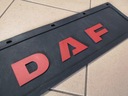 Брызговик DAF с тиснением TiR черно-красный
