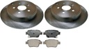 DISCS+PADS DENCKERMANN REAR TOYOTA AVENSIS T25 photo 2 - milautoparts-fr.ukrlive.com