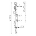 2302004 DISQUE DU CLIMATISEUR DCS17 SUBARU FORESTER photo 4 - milautoparts-fr.ukrlive.com