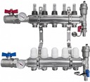 Rozvádzač podlahového vykurovania podlahy 8 Rozvádzač podlahy 8 šírka 1 cm