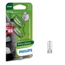 Лампы Philips W5W LongLife EcoVision с 3-кратным сроком службы