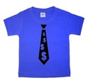 Detské tričko s kravatou vtipné tričká Kód výrobcu krawaty