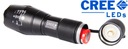 CREE L3 BATERKA TAKTICKÁ LED CREE ZOOM XM-L3-U3 Druh reflektor