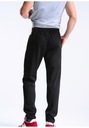 Большие мужские спортивные штаны Спортивные костюмы с прямыми штанинами 0668 5XL Черный