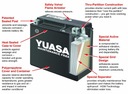 ACCUMULATEUR YUASA YTX14-BS 12V/12AH 200A PRAD SLASK photo 3 - milautoparts-fr.ukrlive.com