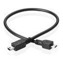 Кабель-адаптер MicroUSB — адаптер MiniUSB M/M