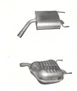 SILENCERS SET OPEL VECTRA C 2,0+2,2+3,2 +SILENCER SUPPORT photo 1 - milautoparts-fr.ukrlive.com