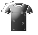 Givova pánske športové tričko veľ. S Dominujúci vzor logo