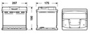 BATTERY AUTO UNISTART PLUS 50AH, 470A photo 2 - milautoparts-fr.ukrlive.com