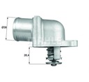 ТЕРМОСТАТ BEHR ALFA V6 155 156 166 2,0 2,5 3,0 3,2