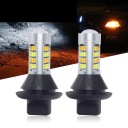 2× ЛАМПОЧКИ 2 В 1 СВІТЛА ДЕННИЙ ХОДОВІ ВОГНІ ДХВ ПОВОРОТНИКИ 84X LED (СВІТЛОДІОД) PY21W BAU15S CANBUS  (17522336444) фото min 11