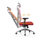 Gamingowy fotel ergonomiczny PODŁOKIETNIKI 3D Głębokość mebla 66 cm