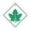 Эмблема GREEN LEAF STICKER на присоске