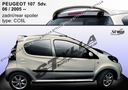 Спойлер спойлер для Peugeot 107 5 dw hb 06/2005--