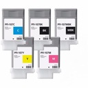 5X PFI-107 CMYK INK для Canon IPF770 IPF780 IPF785