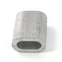 Tuleja tulejka złączka zacisk do linowy aluminiowa 8mm Marka DQ-PP