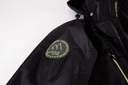 Chlapčenská prechodná športová bunda Soft membrána čierna s green 2346 152 Dominujúca farba čierna