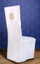 Komunitný poťah na stoličku, biely Sväté Prijímanie Sviatky Hmotnosť (s balením) 0.3 kg