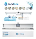 SANITLINE Lineárny odtok CERAMIK 70cm POD DLAŽBU Kód výrobcu sl/cer/70