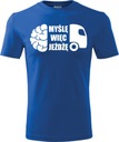 Tričko pre vodiča kamiónu otec chlapca Myslím, že jazdím 5XL Model Koszulka t-shirt dla kierowcy ciężarówki tira