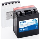 Exide ETX14AHL-BS, аккумулятор для мотоциклов YTX14AHL