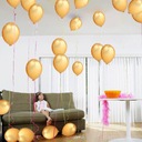 Золотые воздушные шары. Большой, надежный и профессиональный. 50 шт.