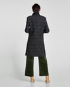 kockovaný vlnený kabát pánskeho strihu Zara L 40 Hmotnosť (s balením) 1 kg