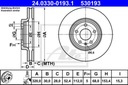 ATE POWER DISC DISQUES AVANT AUDI A4 B8 A5 Q5 320MM photo 2 - milautoparts-fr.ukrlive.com