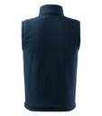 Unisex fleecová vesta XL Next Dominujúca farba námornícka modrá