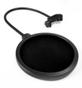 ŠTÚDIOVÝ POP FILTER MIKROFÓN FILTER PS-1 KRYT Farba čierna