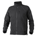 Bluza Męska Polarowa Helikon Alpha Tactical Polar Ciepły Black S