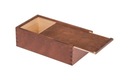 CHUSTECZNIK drewniany pudełko na chusteczki ORZECH Technika wykonania inny