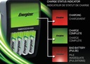 NABÍJAČKA BATÉRIÍ AA AAA + 4x AKUMULÁTORY 2000mAh R6 AA + 2x ENERGIZER 700 Kód výrobcu E300321202