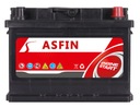 BATTERY ASFIN 12V 60AH 570A (EN) ALFA,AUDI,BMW photo 1 - milautoparts.fr