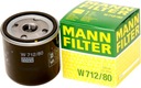 MANN FILTER фільтр масла W71280 SAAB TURBO 2 . 0 2 . 3