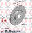 ZIMMERMANN SPORT DISQUES AVANT FOCUS 3 ST250 320MM photo 2 - milautoparts-fr.ukrlive.com