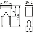 FUSES JAPVAL SMALL MESKI PAL 30A photo 2 - milautoparts-fr.ukrlive.com