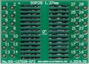 SO28,SOP28,SOIC28,SOJ28 1,27 мм на 2xIDC2x7