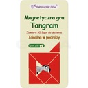 Gra magnetyczna magnesy PURPLE COW TANGRAM