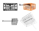 Клетка для потолочного настенного крепления для проектора 25 кг